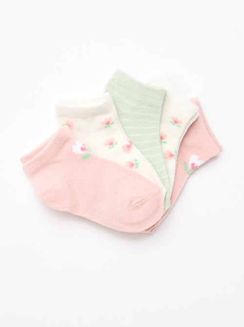 5er-Pack unsichtbare Socken - Kiabi