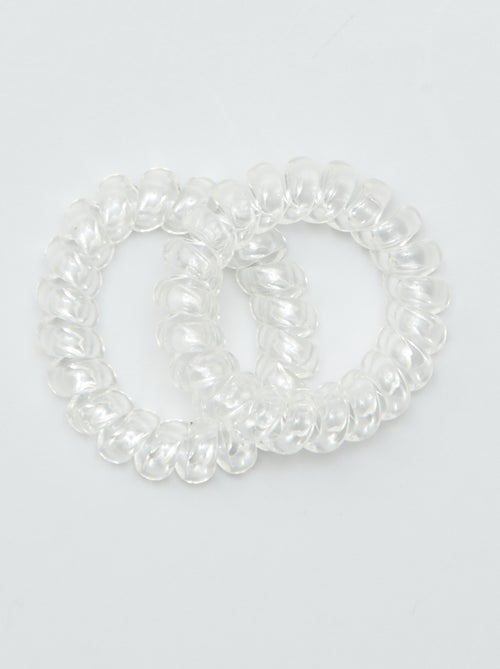 6-Pack of Twisted Hair Ties - Kiabi