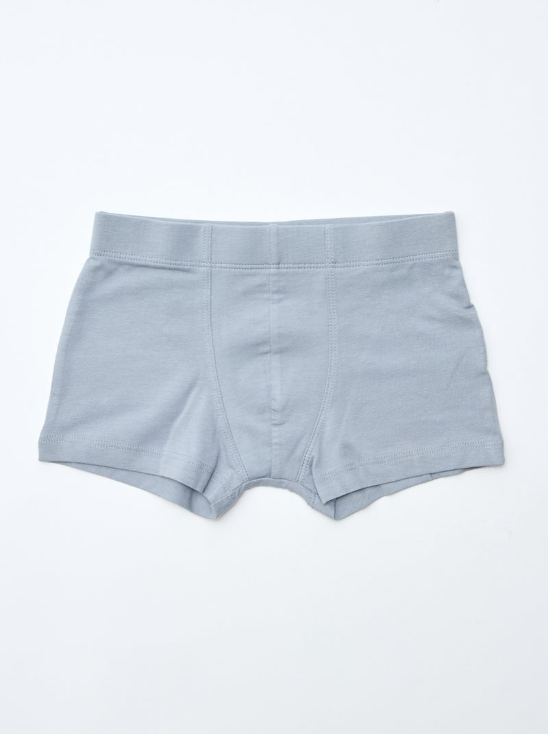 7-Pack Cotton Boxers Beige - Kiabi