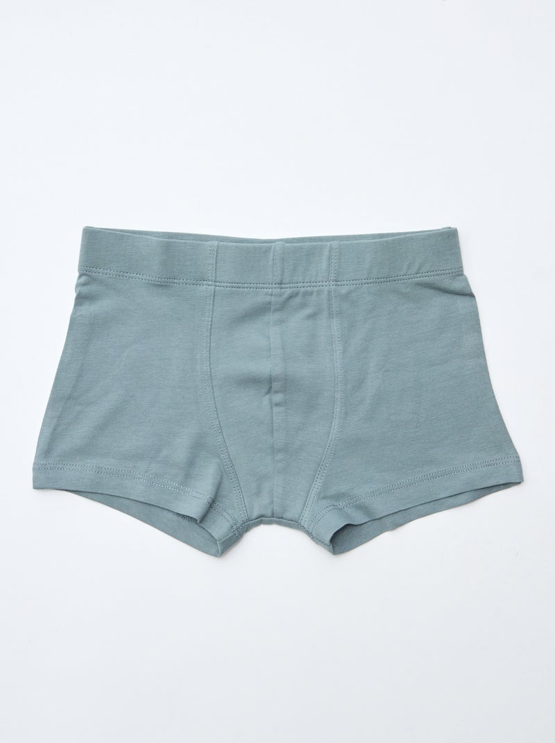 7-Pack Cotton Boxers Brown - Kiabi