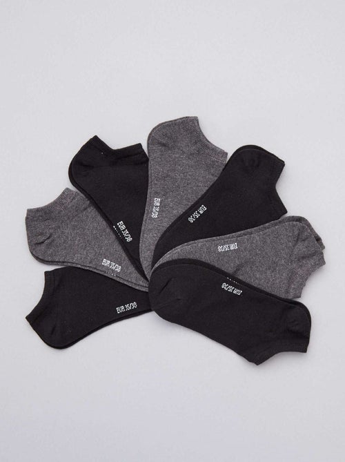 7-Pack Invisible Socks - Kiabi