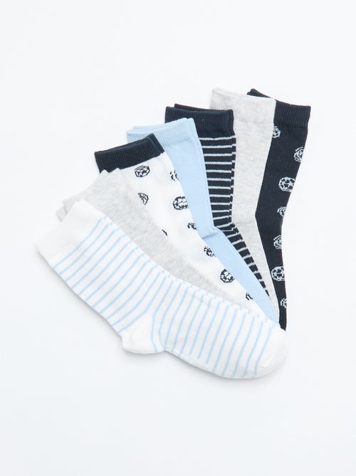 7-Pack of Printed Socks - Kiabi