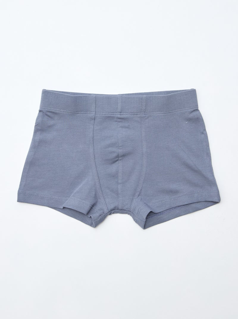 7er-Pack Baumwoll-Boxershorts Beige - Kiabi