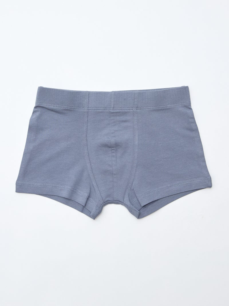 7er-Pack Baumwoll-Boxershorts Beige - Kiabi