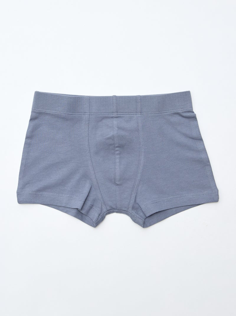 7er-Pack Baumwoll-Boxershorts Beige - Kiabi