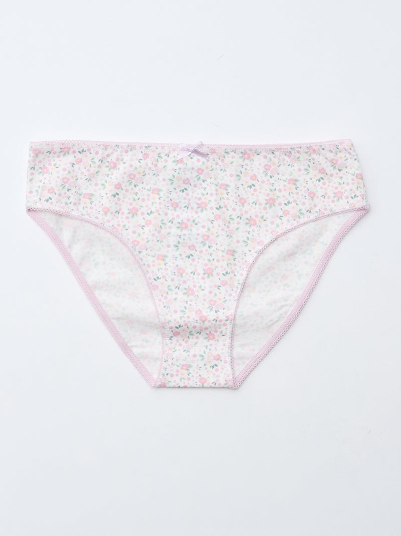 7er-Pack Höschen Rosa - Kiabi
