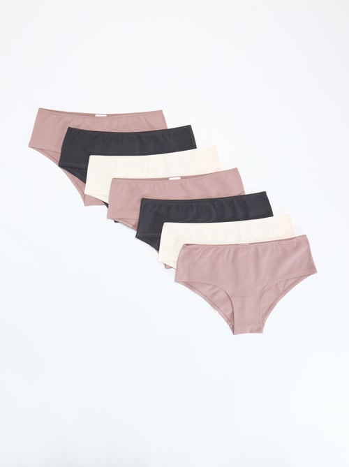7er-Pack Shortys - Kiabi
