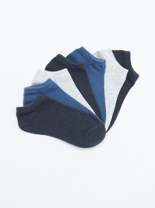 7er-Pack unsichtbare Socken - Kiabi