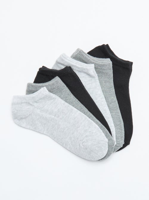 7er-Pack unsichtbare Socken - Kiabi