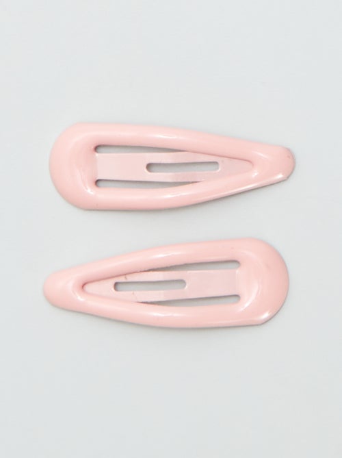 8-Pack Mini Snap Hair Clips - Kiabi