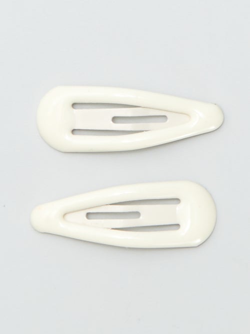 8er-Set Mini-Klick-Klack-Haarspangen - Kiabi