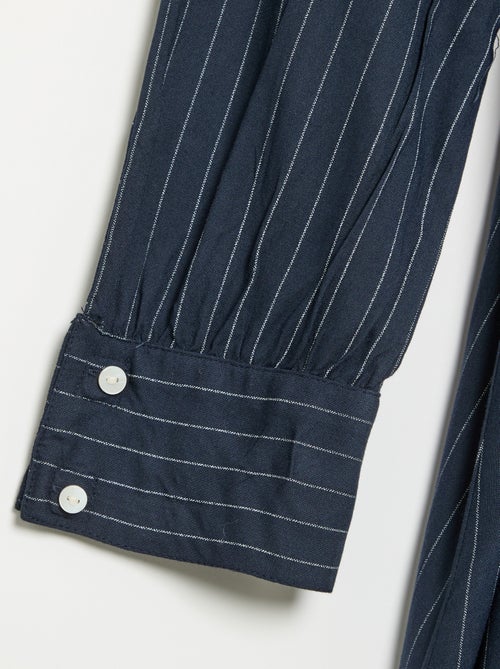 Abito a camicia lungo facile da indossare - Kiabi