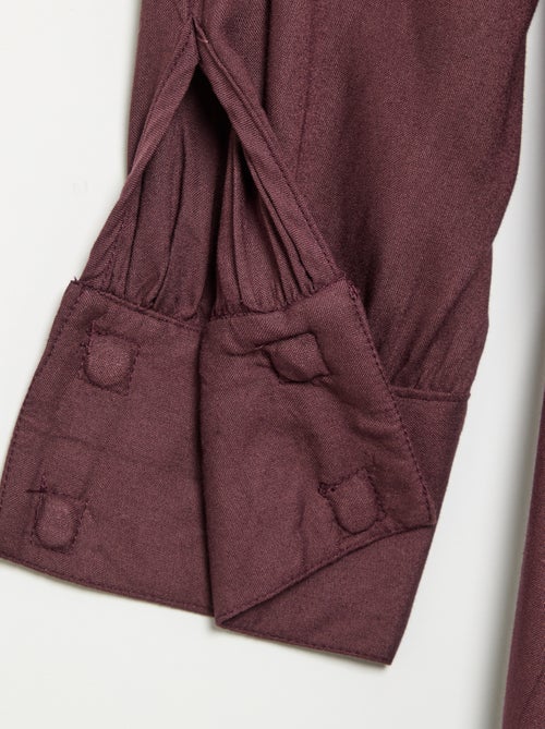 Abito a camicia lungo facile da indossare - Kiabi