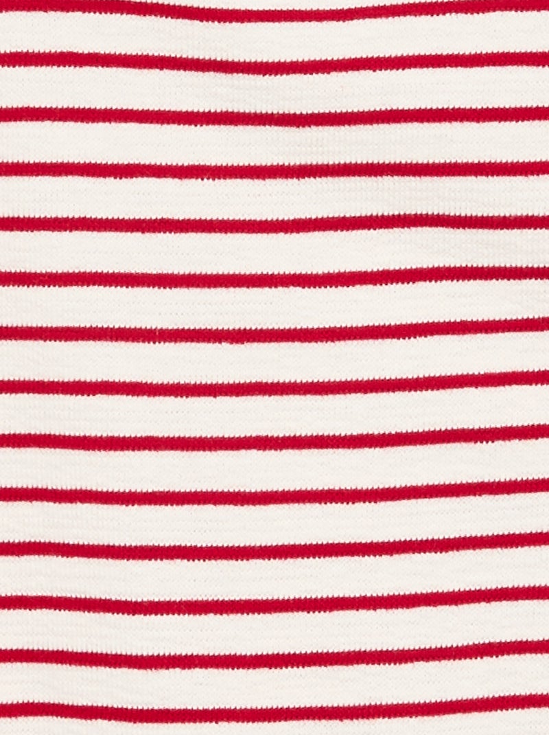 Abito a metà coscia con aperture sulle spalle Rosso - Kiabi