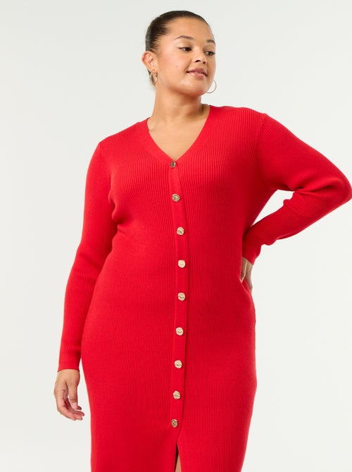 Abito lungo a costine - Kiabi Abito lungo a costine - Kiabi