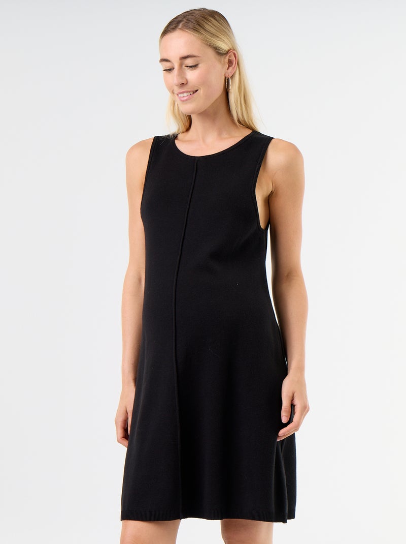 Abito premaman a grembiule Nero - Kiabi