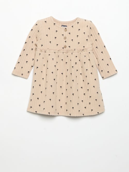 Abito stampato in morbida maglia - Kiabi Abito stampato in morbida maglia - Kiabi