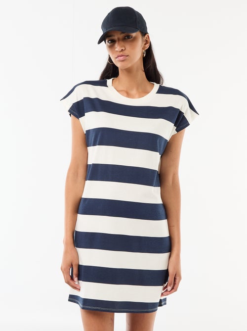 Abito T-shirt corto a maniche corte - Kiabi