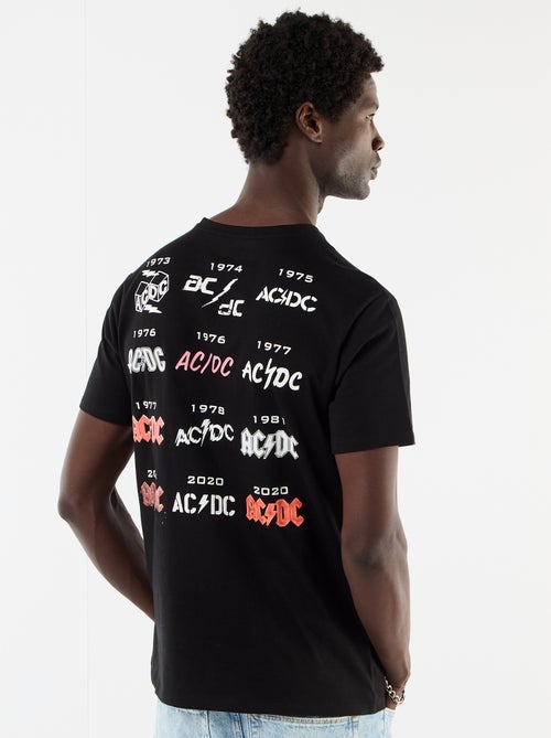 AC/DC' Short-Sleeved T-Shirt - Kiabi