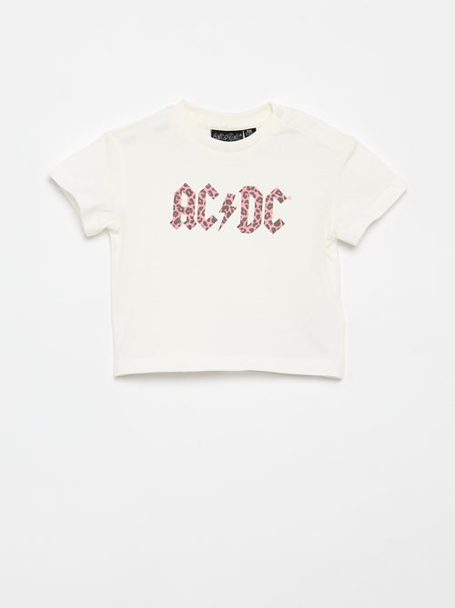 'AC/DC' Short-Sleeved T-Shirt - Kiabi