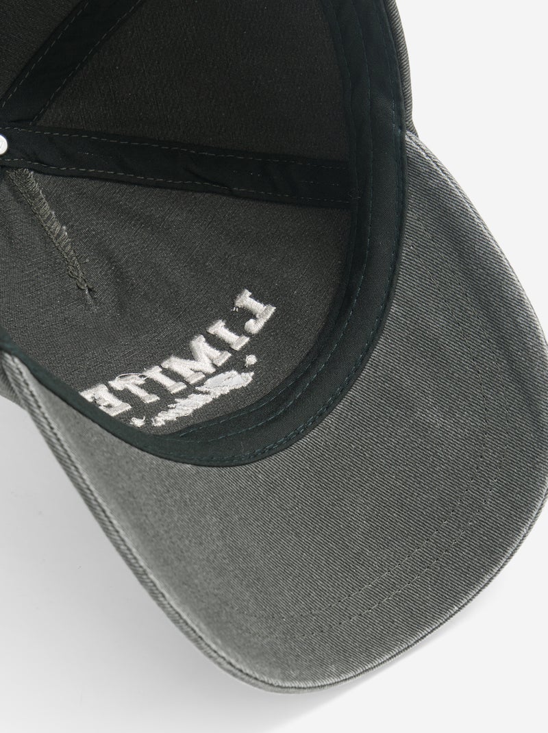 Adjustable Hook-and-Loop Cap Khaki - Kiabi