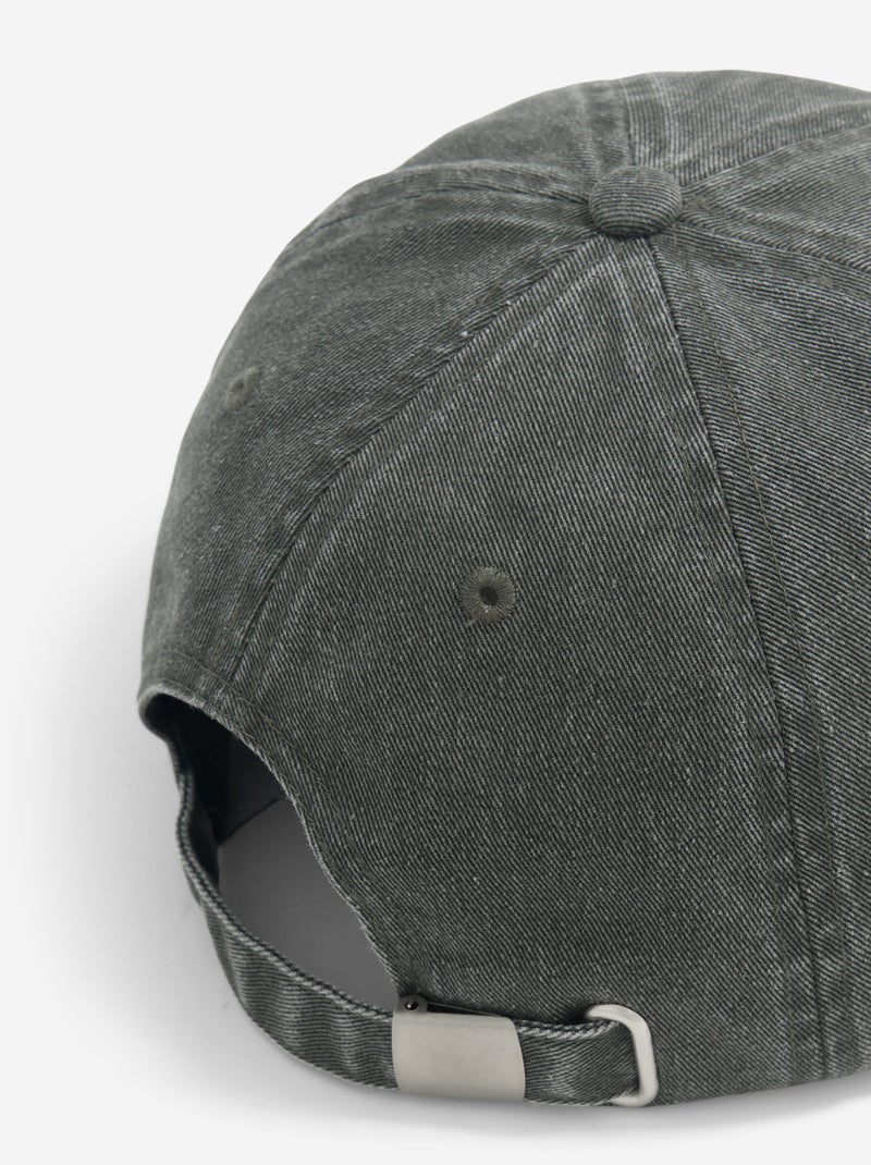 Adjustable Hook-and-Loop Cap Khaki - Kiabi