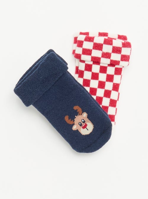 Adorable 2-Pack Newborn Socks - Kiabi