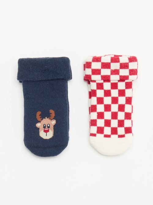 Adorable 2-Pack Newborn Socks - Kiabi