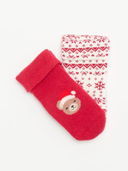 Adorable 2-Pack Newborn Socks - Kiabi