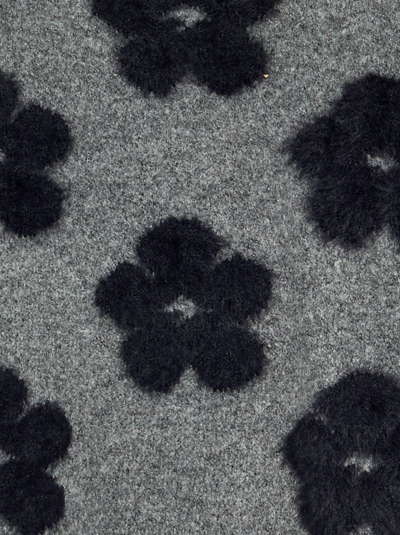 All-over animated sweater Grey - Kiabi
