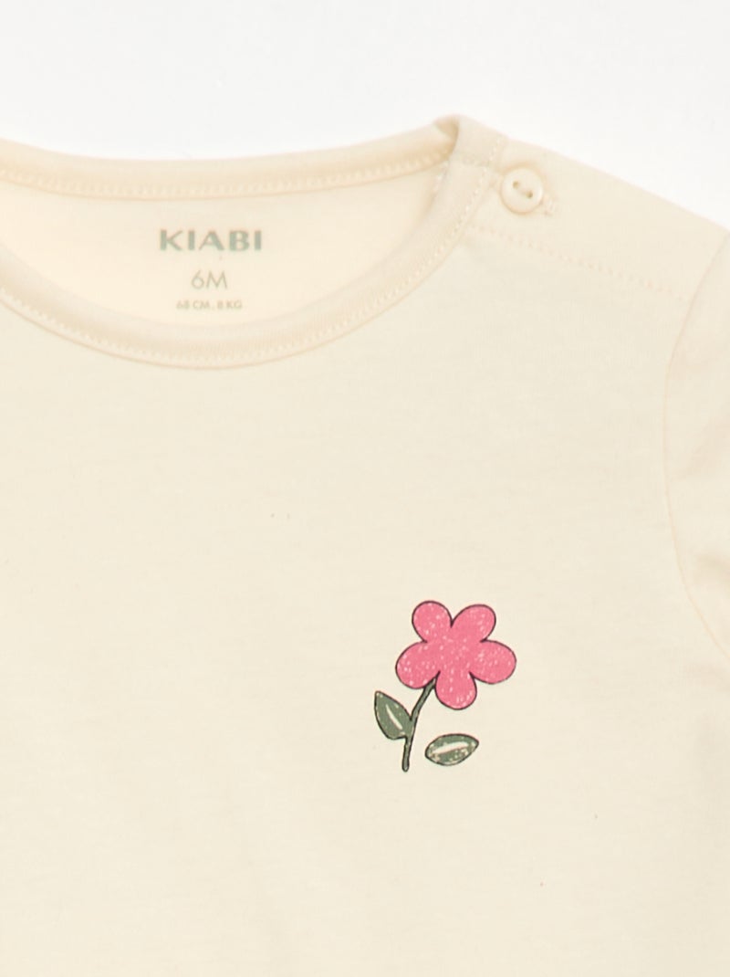 All-Over Outfit T-Shirt + Shorts Blue - Kiabi