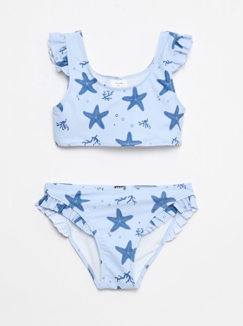 All-Over Print Two-Piece Swimsuit - Kiabi