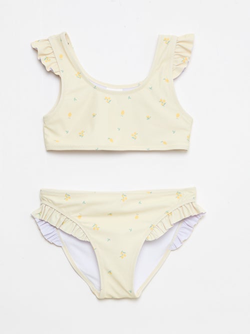 All-Over Print Two-Piece Swimsuit - Kiabi
