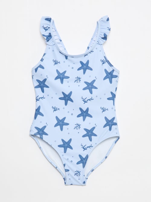 All-Over Tropical Print Swimsuit - Kiabi