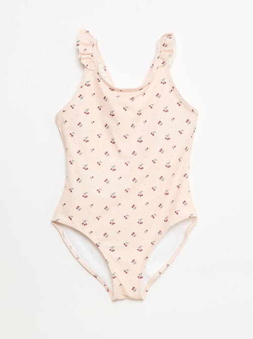 All-Over Tropical Print Swimsuit - Kiabi