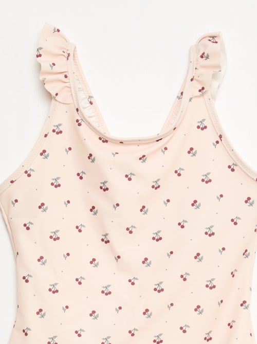 All-Over Tropical Print Swimsuit - Kiabi