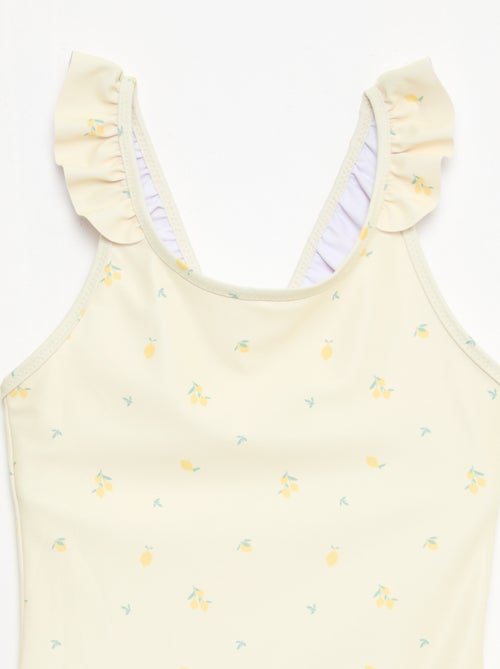 All-Over Tropical Print Swimsuit - Kiabi