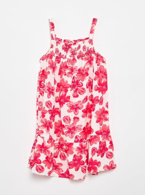 Allover-Kleid mit Spaghettiträgern - Kiabi Allover-Kleid mit Spaghettiträgern - Kiabi