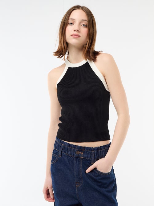 American Armhole Knit Top - Kiabi