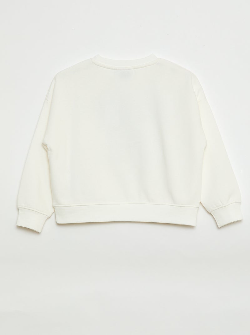 Angel 'Disney' Sweatshirt White - Kiabi