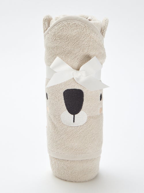 Animal Ear Terry Bath Cape - Kiabi