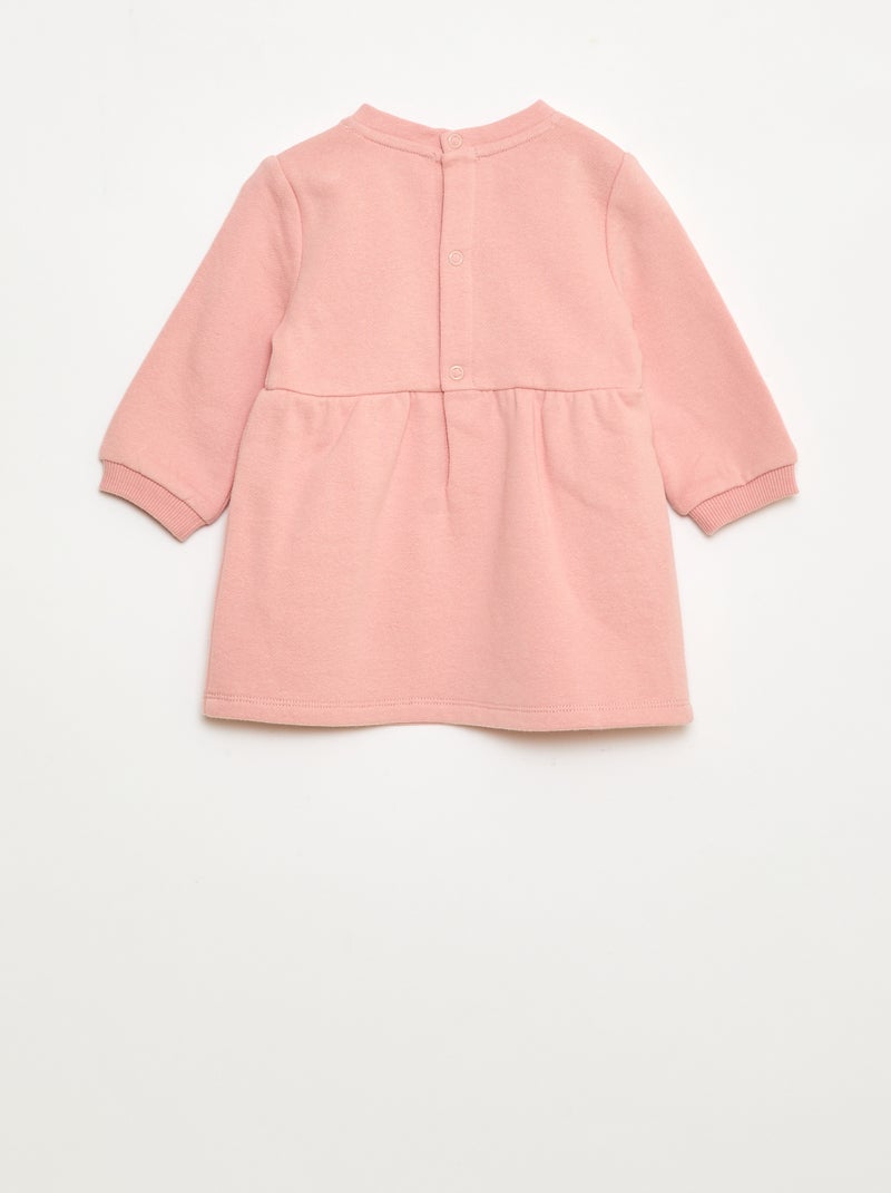 Animated Fleece Dress Pink - Kiabi