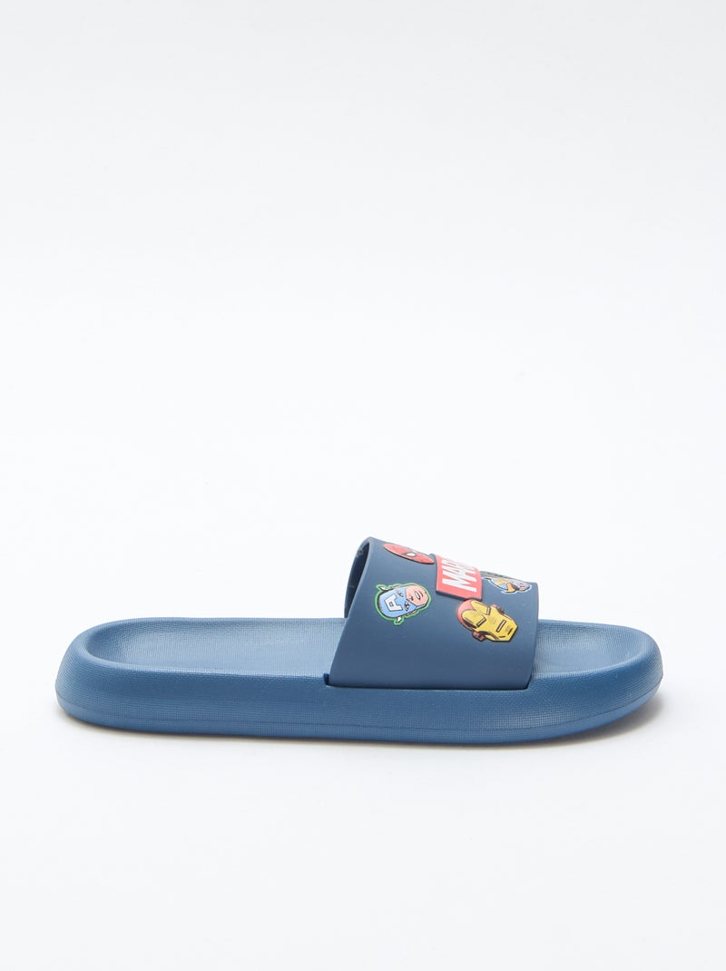 Animated 'Marvel' 'Avengers' Mules Black - Kiabi