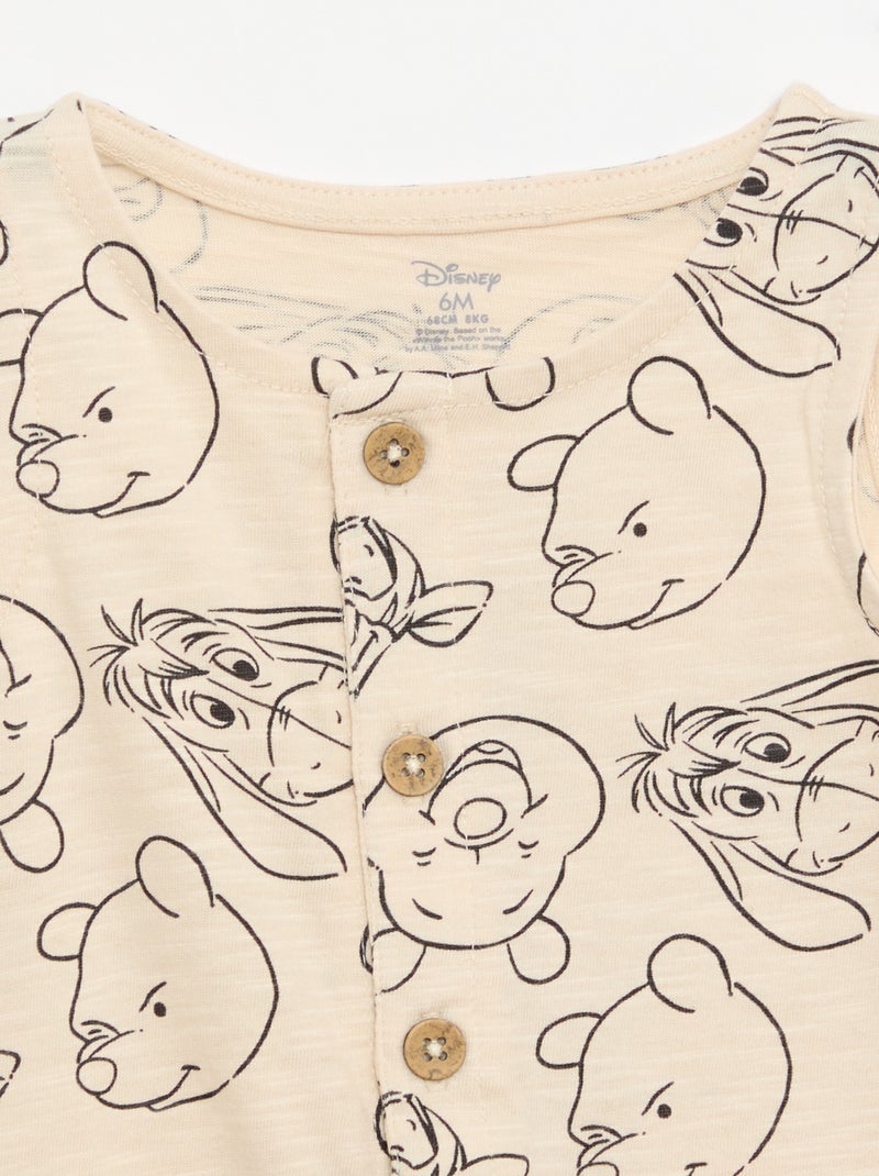 Ärmelloser 'Disney'-Spieler Beige - Kiabi