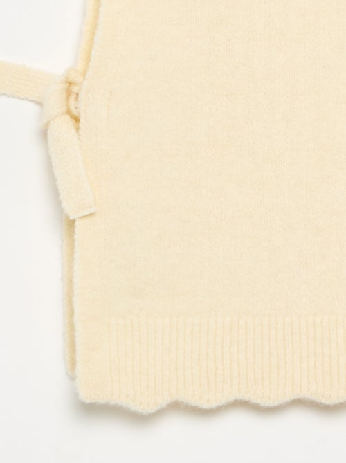 Ärmelloser Pullover - Kiabi