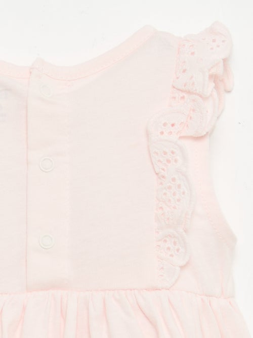 Ärmelloses \'Disney\'-Kleid mit Rüsche am Brustlatz - Kiabi