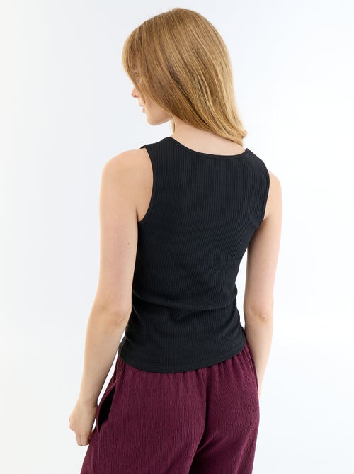 Ärmelloses Tanktop - Kiabi