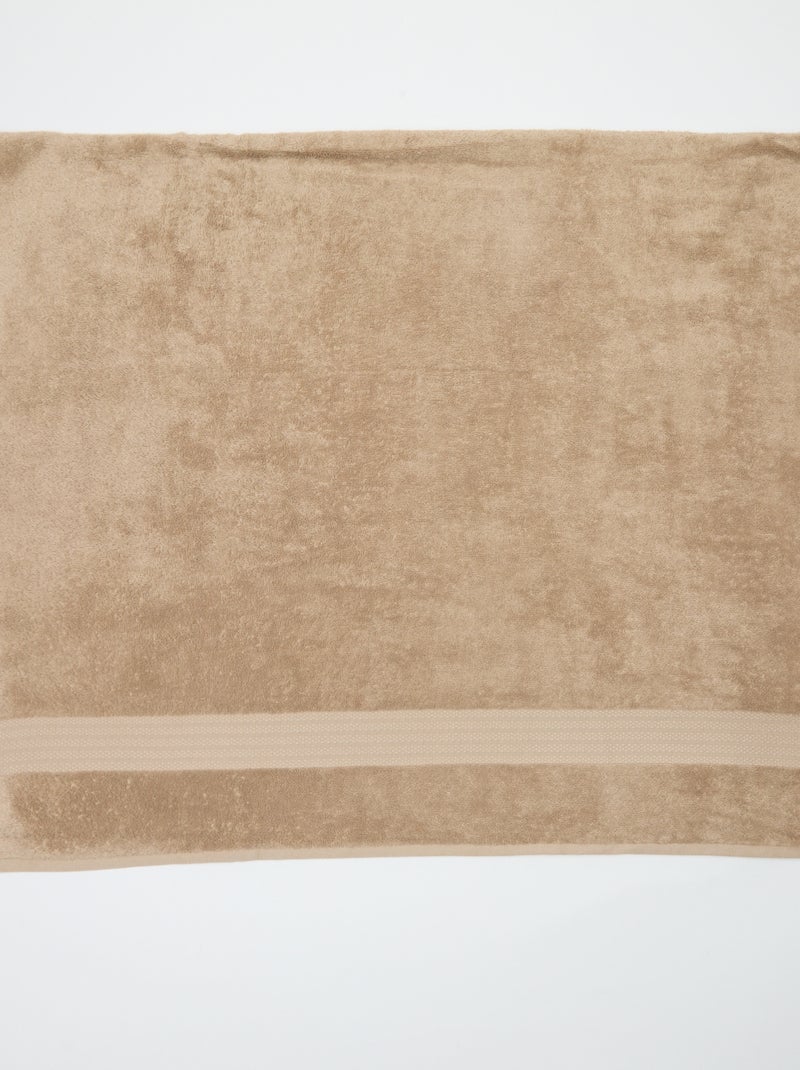 Asciugamano da bagno 90 x 150 cm - Kiabi Home Beige - Kiabi