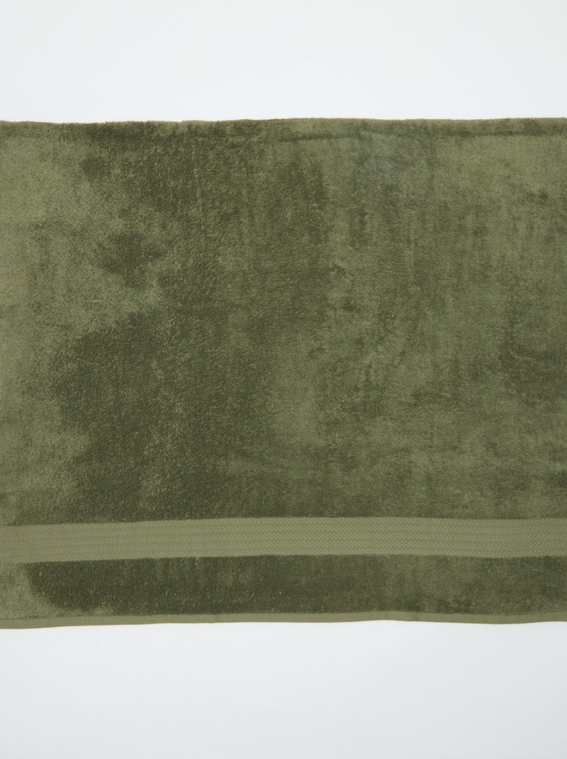 Asciugamano da bagno 90 x 150 cm - Kiabi Home Verde - Kiabi
