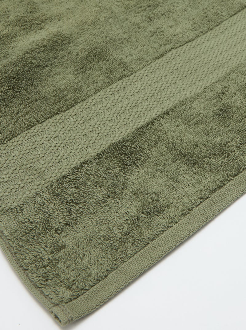Asciugamano da bagno 90 x 150 cm - Kiabi Home Verde - Kiabi